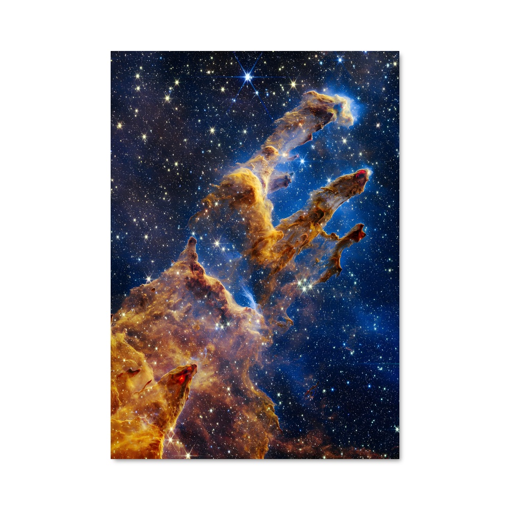 Poster La Nébulosa de l'Aigle – affiche Astronomie